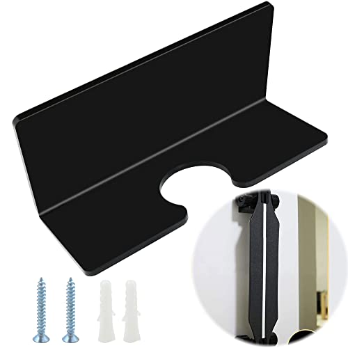 xtemtoamz Skateboard Wandhalterung Halter Longboard Haken - Acryl Halterung zum tragbare Aufhängen, Aufbewahrung, Display für Pennyboard, Kiteboard, Snowboard, Wakeboard, mit Schrauben, Schwarz Cover