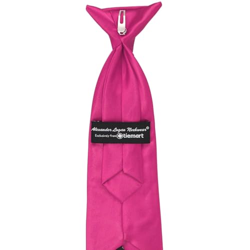tiemart Boys' Clip-On Neckties for ages 0 to 104