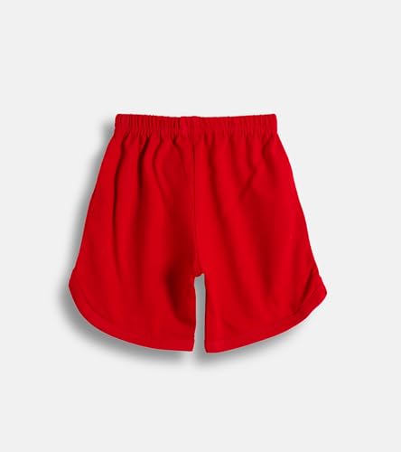 Image of YUV Baby Girls 100% Cotton Printed Multicolor Shorts, Pack of 5