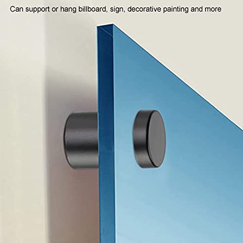 Image of Sign Standoff Screws 12Pcs Stainless Steel Advertising Screws 19x50mm Wall Mount Advertising Fastener Set Kit Mounting Glass Hardware for Hanging Acrylic Picture Frame