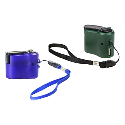 Image of Club BollywoodHand Cranking Dynamo Electric Generator Survival Tools for Outdoor Mp4 Green|Cell Phones & Accessories | Cell Phone Accessories |• Chargers & Cradles|1Set USB Hand Dynamo Charger