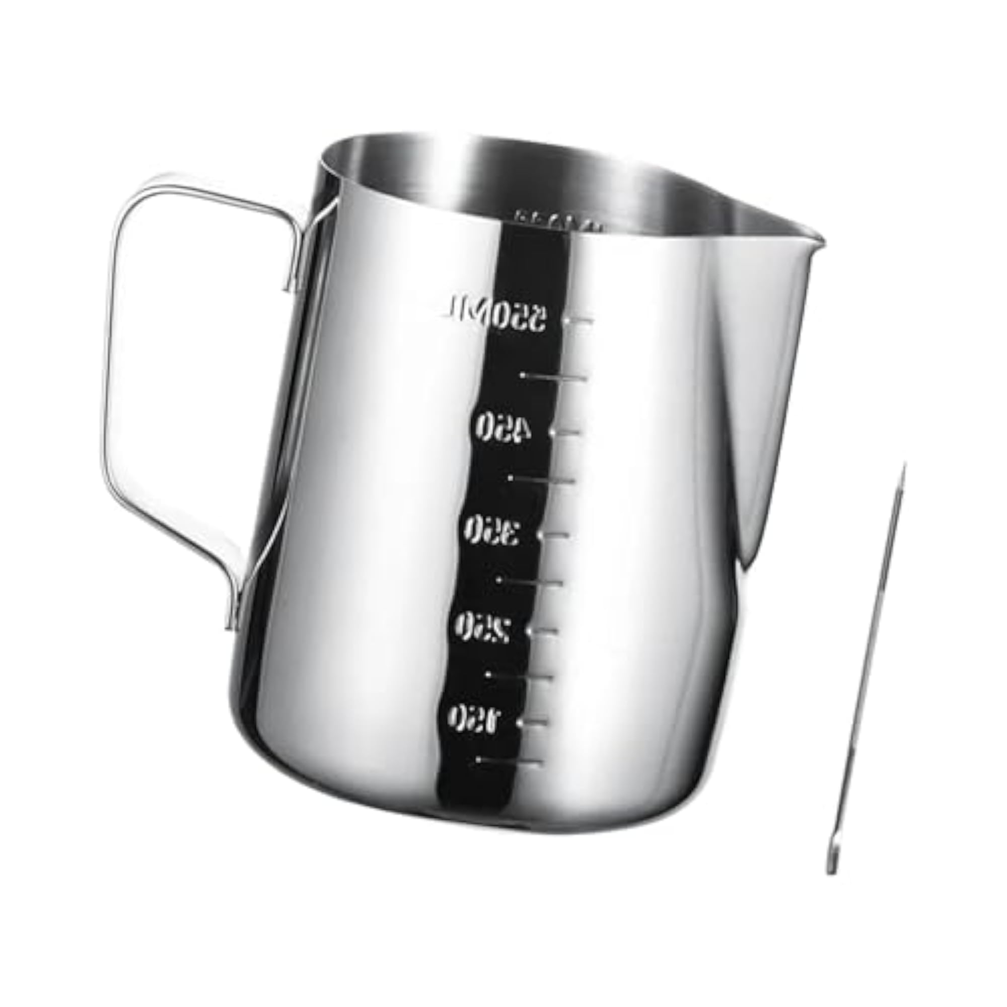 Stainless Steel Milk Frothing Pitcher, 600ml Jug for Bar