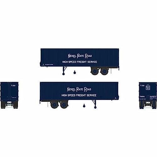 Rapido RAP403012 HO Scale Nickel Plate 35 ft. Fruehauf Integral-Post Volume Van No.T-271