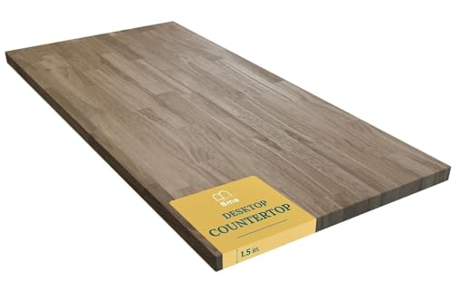 Bme Hevea Walnut Butcher Block Top