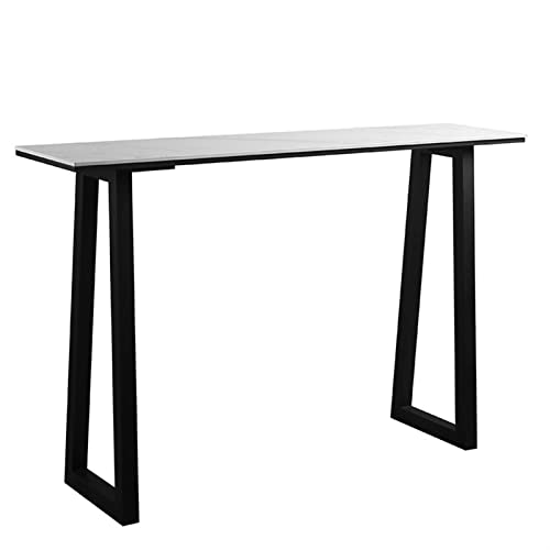 ENGENDER Mesa de Bar Bar nórdico Home Sala de Estar Partición Cocina Mesa y sillas Barra pequeña balcón café Mesa Bar, sin Barra Cocina(100 * 40 * 105)