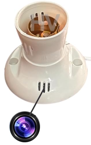 Image of TMY 1080P FHD WiFi Bulb Holder Shape Mini Hidden CCTV Camera with Audio and Video Recording | App Controlled Remote Monitoring | SD Card Support Upto 128 gb (TMY09)