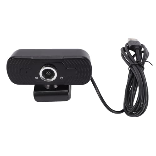 RASTKY Webcam Grand Angle 2K, Enregistrement en Boucle, Alimentation USB, Angle de de 170 ° pour Ordinateur Portable, Ordinateur de Bureau avec Nuit,...