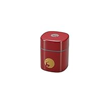 Amazon｜たつみや(Tatsumiya) 茶入れ 朱月うさぎ サイズ：約W8 D8 H10