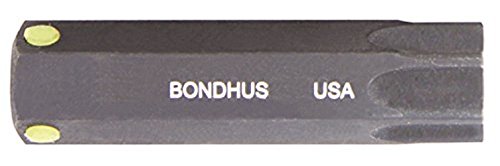 Bondhus 32080 T80 ProHold Socket Star Bit, 2"