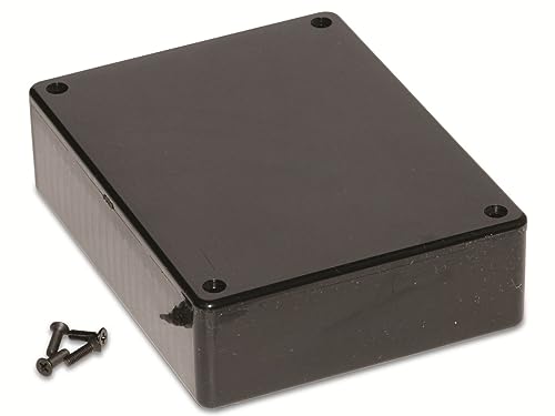 Image of Euro Hammond Electronics Housing 1591GBK ABS Black 121 x 94 x 34