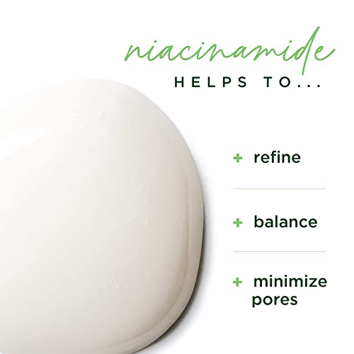 Tree Of Life Refining Niacinamide Serum (Vitamin B3) Facial Serum With Hydrating Hyaluronic Acid; Refine & Balance Skin + Minimize Pores, Clean Dermatologist-Tested Skin Care, Bonus Size 2 Fl Oz #TOP4