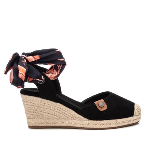 Espadrilles Femme Noir Taille 39 Chaussures Confortables REFRESH 17254101