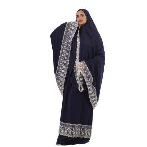 Abaya Two-Piece Muslim Dress for Islamic Prayer- Comfortable and Elegant Hijab Prayer Dress Set By Noury