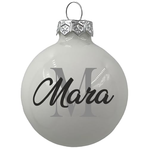 Personalisierte Weihnachtskugel aus Glas | Weihnachtskugel mit...