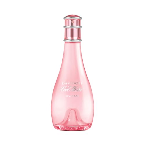 Davidoff Cool Water Sea Rose Eau de Toilette Floral Perfume for Women With Nashi Pear, Peony & Musk Long-Lasting Fragrance