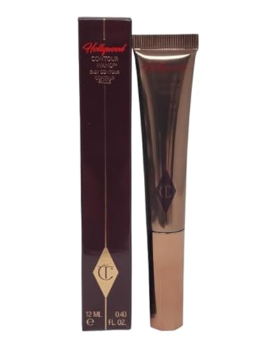 Charlotte Tilbury ORIGINAL | Beauty Light W; Beauty Blush & Hollyw Contour | Colorete líquido; Iluminador y Maquil en barra para contorn facial | 12 ml (HOLLYWOOD MEDIUM-DEEP)
