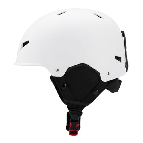 Casco de esquí contra el viento helado en deportes de invierno