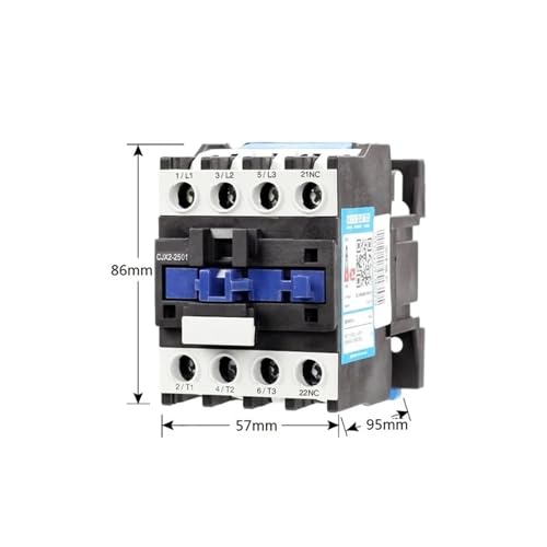 Contacteur CJX2-2501 25A commande de pompe et chauffage industriel