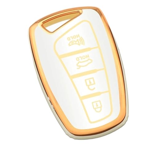 Coque de clé TPU Hyundai Genesis G80 étui de protection élégant