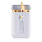 Servicio más largo LifeThe más ligero recibe una bobina reemplazable, batería de litio de alta calidad, material de plástico de metal+PC, duradero, mantiene sus cigarrillos más frescos y más largos
