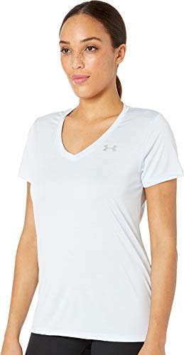 Image of Under Armour Womens Tech V-Neck Twist Short-Sleeve T-Shirt