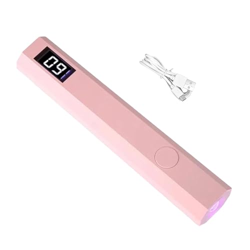 Lámpara de uñas de gel, lámpara LED de gel, pantalla digital, secador de uñas UV LED, luz de manicura, para el hogar, tiendas, salón de belleza, lámpara de uñas individual, pequeña lámpara de uñas
