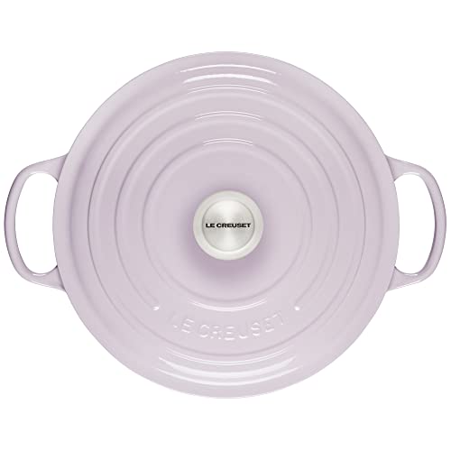 Image of Le Creuset Enameled Cast Iron Signature Round Dutch Oven, 7.25 qt., Shallot