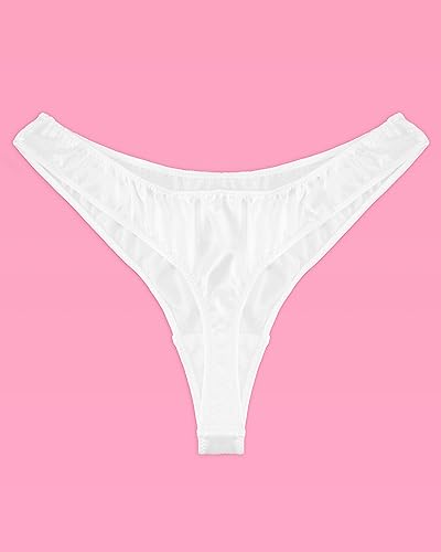 Image of xo, Fetti Bachelorette Party Ivory Rhinestone Bride Thong, S /M /L | Bride to Be Party Decorations, Bridesmaid Gift, Favor