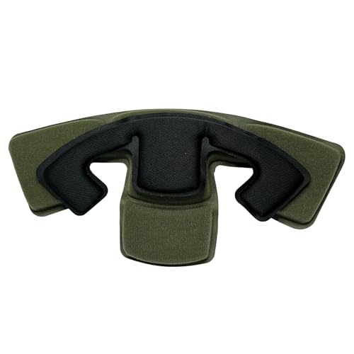 Tactical Helmet Pads Inserts, Universal Airsoft Outdoor Internal Replacement Memory Foam Pad Protective Helmet Padding kit Compatible for Fast/Mich/ACH/USMC/PASGT/EX (1G Green)