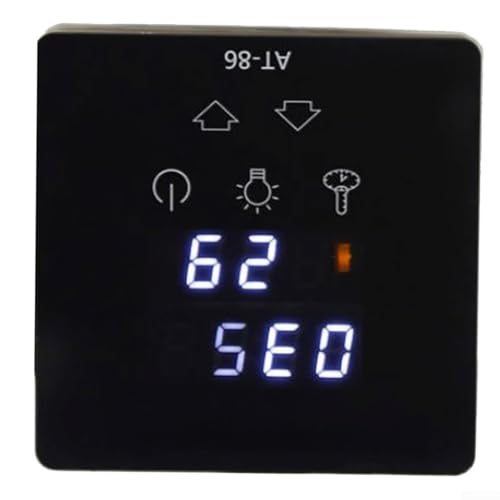 Temporizador ajustable de 30 minutos a 12 horas en panel AT-86 2