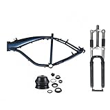CDHPOWER Bicycle Gas Frame 2.4L fuel tank and 26' suspension fork with headset