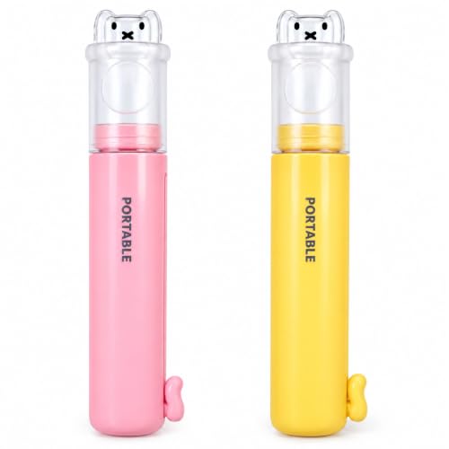 Buy Prostuff.in Mini Folding Toothbrush - 2 in 1 Portable Travel Toothbrush with Cover and Toothpaste Case, Foldable and Replaceable Heads - Multicolour (1 Pcs) Online at Low Prices in India - Amazon.in - Image 3