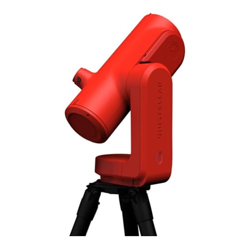 Image of Odyssey PRO - UNISTELLAR Smart Telescope (with Eyepiece), 85mm f /3.9 (320mm) Digital & Computerized, App-Controlled Motorized Alt-Az, Enhanced Vision, RAW /FITS Export, 64GB, 5h Battery (Red)