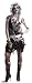 Woman's Zombie Punk Costume