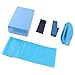 5 in 1 Yoga Set, Yoga Blocks with Stretch Belt, Latex Towel, and Yoga, Complete Workout Kit for Home Gym, Yoga and Pilates Training