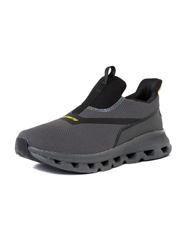 Image of Impakto Air Bounce Walking Shoes | Lightweight & Breathable Casual Shoes | Soft Cushioned Insole | Anti Skid Hexagonal Sole | Stylish Slip-in Fit System Shoes | Ideal for Walking, Gym & Casual Outing