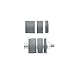 Hawkeng Medium Soft and Soft 6mm Rubber Spacers Especially Suitable for T-LCM Sim Racing Pedal Boxes