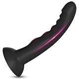 BDSMAGE Gewellter Analplug Silikon Buttplug Analdildo Analspielzeuge Fisting Plugs Sexspielzeug Anal Toys erotisches Sex Spielzeug für Paare Frauen Männer extrem Sex (S)