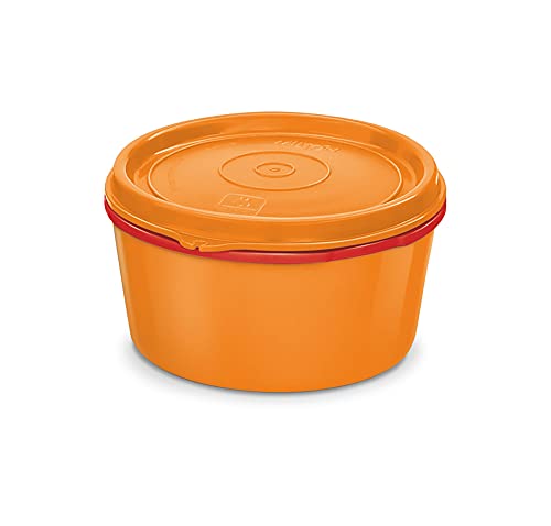Image of MILTON Microwow Stainless Steel Lunch Container, 350 ml, Orange
