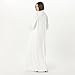 The Drop Women's Open-Front Maxi Robe Dress by @withloveleena, Ivory, S