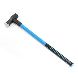 XPOtool kloofbijl 2,7kg met handgreep van glasvezel – 910mm bijl blad van carbon staal houtkloofbijl