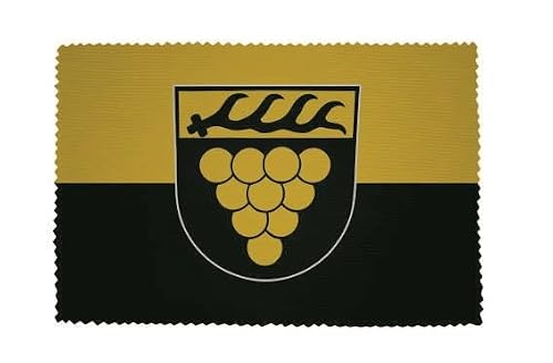 U24 Brillenputztuch Weinstadt Fahne Flagge Glasreinigungstuch Microfasertuch
