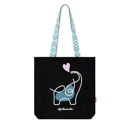hello-bags. Bolso Tote bag con cremallera, forro y bolsillo
