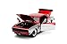 Jada Big Time Muscle 1:24 1967 Chevy Camaro Die-Cast Car, Toys for Kids and Adults(Silver/Red)