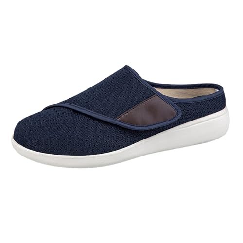Mules femme maille tissée légères pour soulager les pieds sensibles en marche