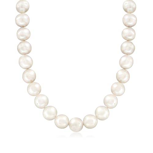 Ross-Simons 10-11mm Cultured Pearl Necklace With Sterling Silver. 18 inches