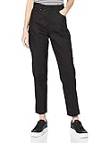 Hoher Bund G-STAR RAW Womens Janeh Ultra High Wasit Mom Ankle Straight Jeans, Pitch Black C526-A810, 27W / 34L