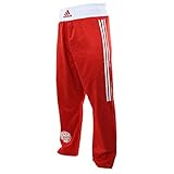 adidas Full Contact Micro Diamond Kickboxhose, rot, 130
