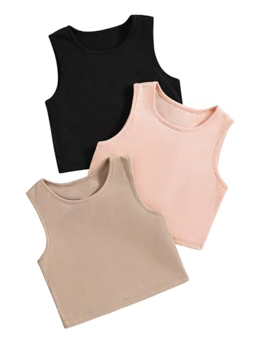 T-shirt sans manches pour femme Toochki en coton col rond idéal été et détente