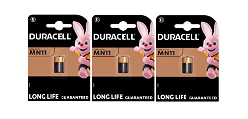 3X Duracell Mn11 A11 11A (3 Blister Da 1 Batteria) 3 Pile
